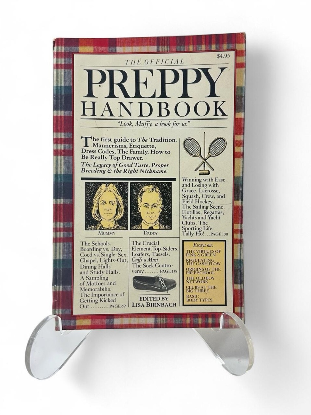 The Preppy Handbook Completely Outstanding Gift Edition Book 1981 Lisa Birnbach